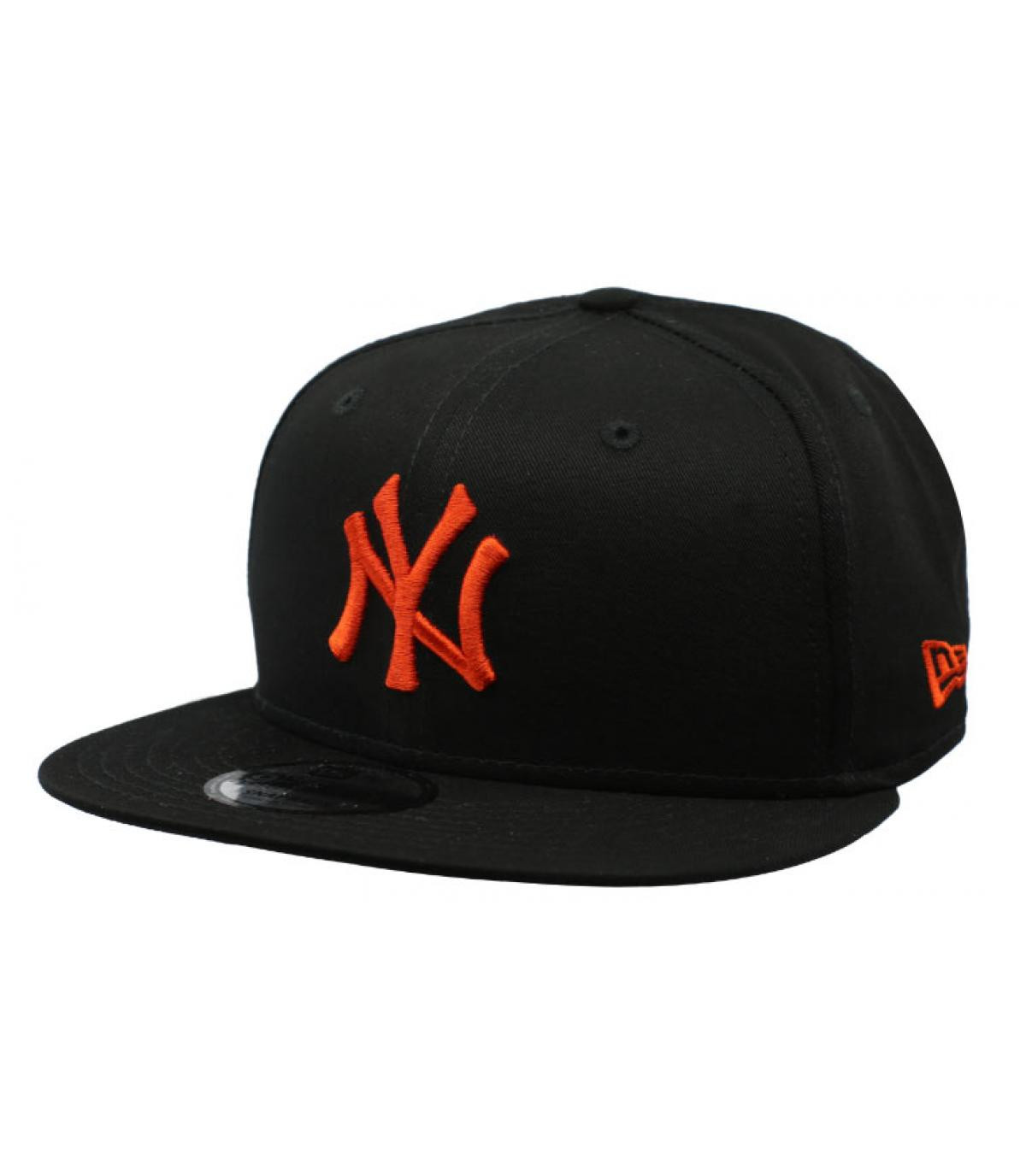 Snapback League Ess NY 9Fifty black orange New Era